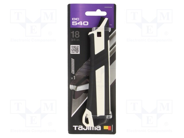 Knife; professional,universal; 18mm