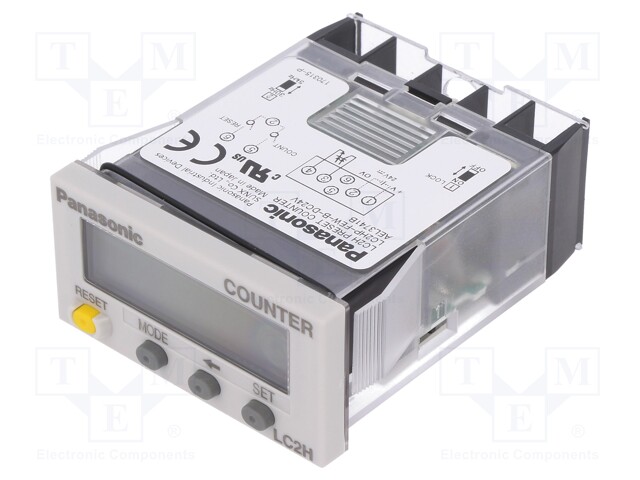 Counter: electronical; LCD,with a backlit; pulses; 99999999; IP66