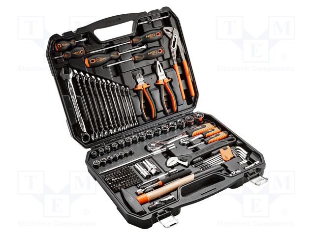 Kit: general purpose; case; 143pcs.
