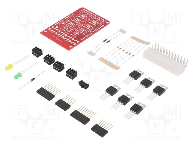 Module: power controller; ATX,pin strips; Application: ARDUINO