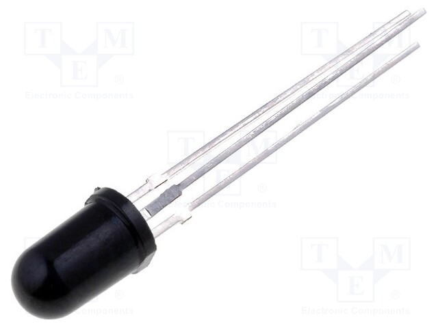 Phototransistor; 5mm; λp max: 950nm; 70V; 30°