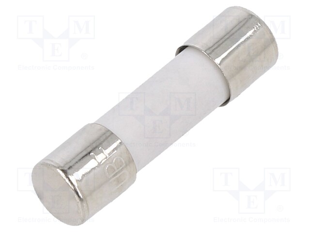 Fuse: fuse; 25A; 420VAC; ceramic,cylindrical; 5x20mm; Package: bulk