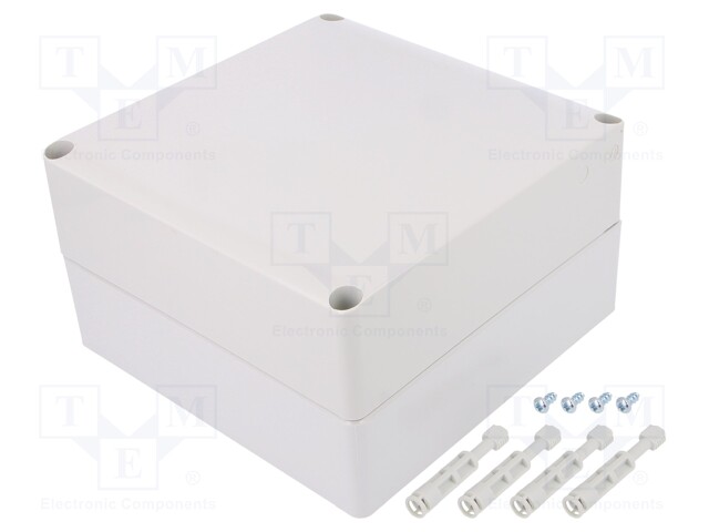 Enclosure: multipurpose; X: 175mm; Y: 175mm; Z: 100mm; MPC; IP66,IP67