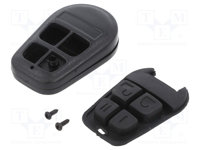 Enclosure: for remote controller; X: 36mm; Y: 58mm; Z: 13mm; ABS