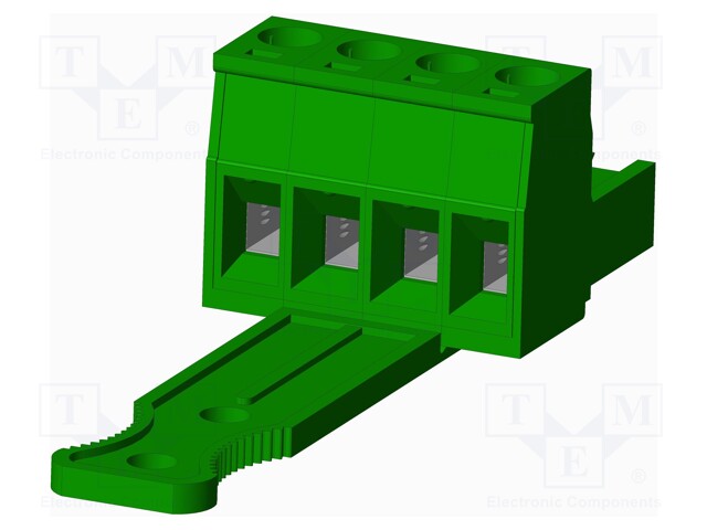 Connector: pluggable terminal block; plug; female; straight; 5mm