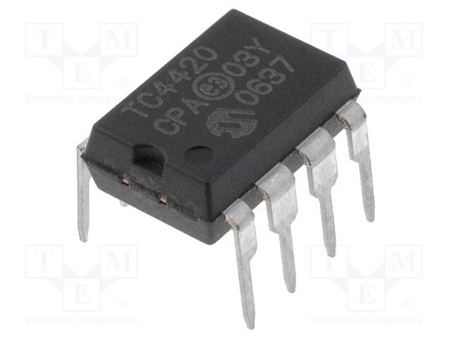 Driver; MOSFET gate driver; 6A; Channels: 1; 4.5÷18V; DIP8