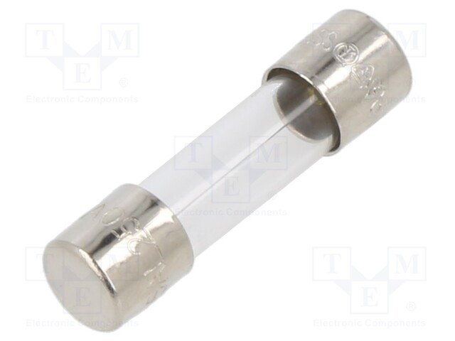 Fuse: fuse; quick blow; 2.5A; 250VAC; cylindrical,glass; 5x20mm