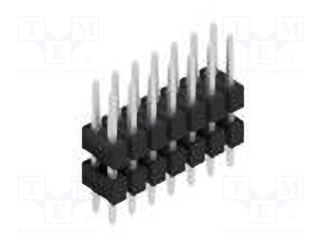 Connector: pin strips; pin header; male; PIN: 14; 2.54mm; THT; 2x7