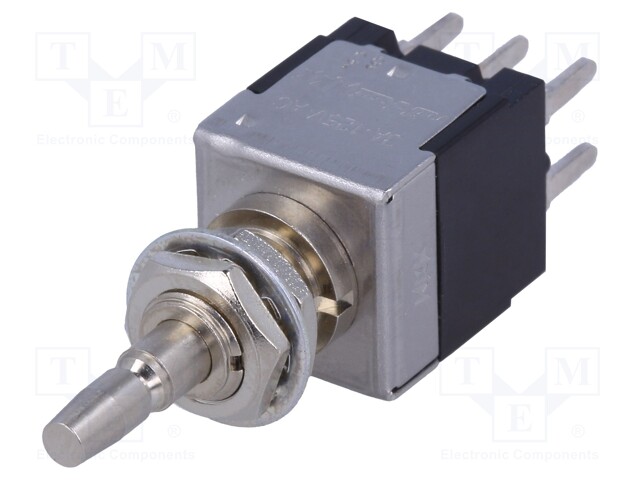 Switch: push-button; Pos: 2; DPDT; 3A/250VAC; ON-ON; Man.series: EB