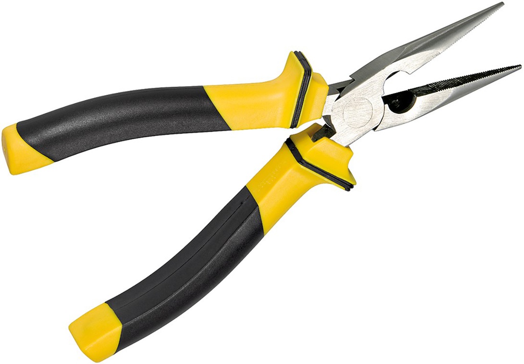 Pliers; for gripping and cutting,half-rounded nose,universal