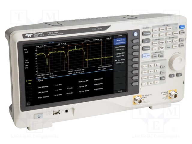 Band: 100kHz÷3,2GHz; Display: LCD TFT 10,1" (1024x600)