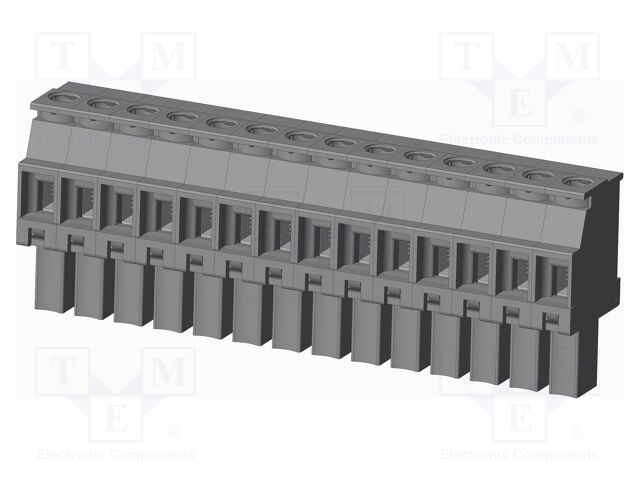 Connector: pluggable terminal block; plug; female; angled 90°