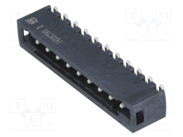 Connector: wire-board; female; PIN: 9; 2.54mm; Series: har-flexicon