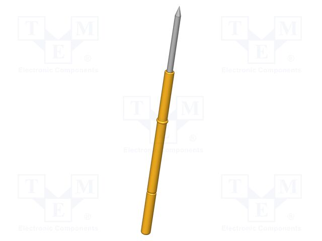Test needle; Operational spring compression: 8mm; 5A; Ø: 1mm; 3N