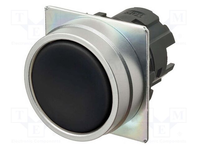 Switch: push-button; 22mm; Stabl.pos: 1; flat; Pos: 2