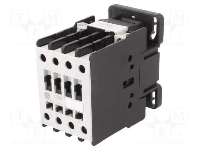 Contactor: 3-pole; NO x3; 25A; DIN,on panel; CL; screw terminals