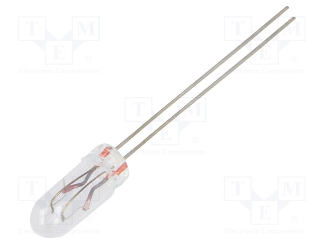 Filament lamp: miniature; 12VDC; 40mA; Bulb: T1 1/4; Ø: 4.2mm