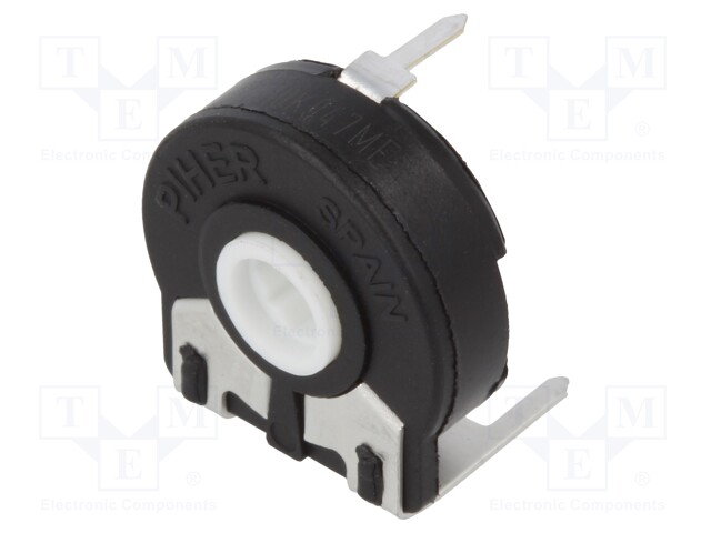 Potentiometer: mounting; single turn,horizontal; 10kΩ; 250mW