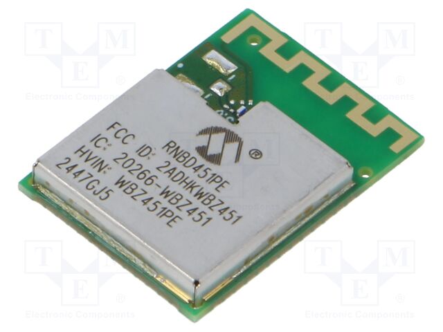 Module: Bluetooth Low Energy; GPIO,UART; SMD; 15.5x20.7x2.8mm