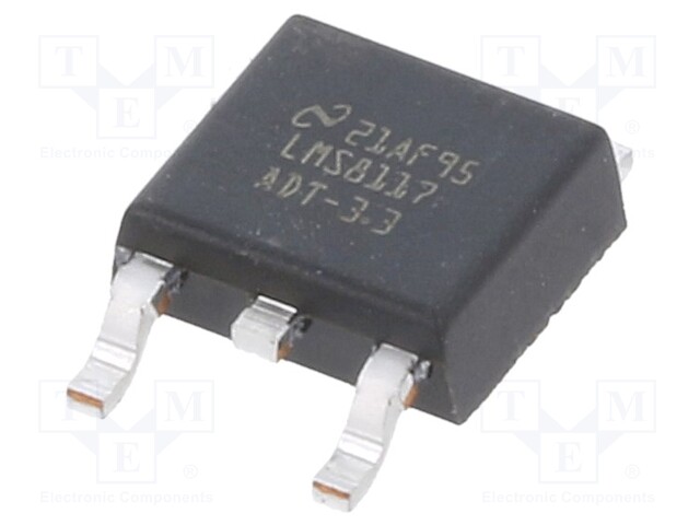 IC: voltage regulator; LDO,fixed; 3.3V; 1A; TO252; SMD; tube; ±3%