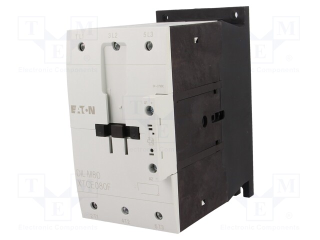 Contactor: 3-pole; NO x3; 24VDC; 80A; DIN,on panel; DILM80; 690V