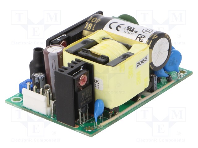 80W; 120÷370VDC; 90÷264VAC; 48VDC; 1.67A; -30÷80°C; Mounting: panel