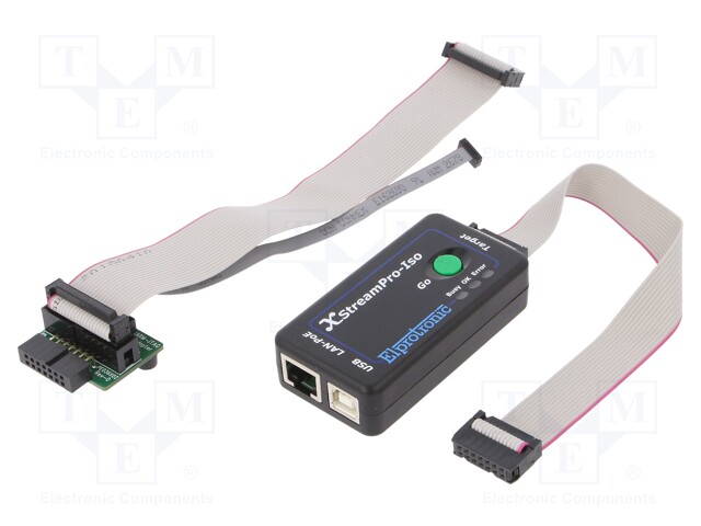 Programmer: microcontrollers; RJ45 Ethernet,USB; 20MHz; 1Mbps