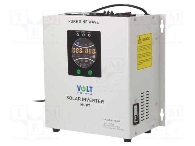 Converter: dc/ac; Man.series: sinusPRO S; 0÷40°C; 230VAC; 700W; 12V