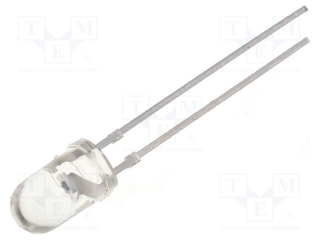 Phototransistor; λp max: 850nm; 70V; 20°; Lens: transparent; Ø: 5mm