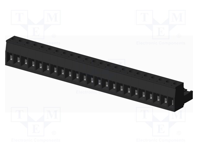 Connector: pluggable terminal block; plug; female; straight; 300V