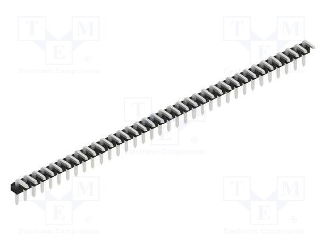 Connector: pin strips; pin header; male; PIN: 35; 2.54mm; THT; 1x35
