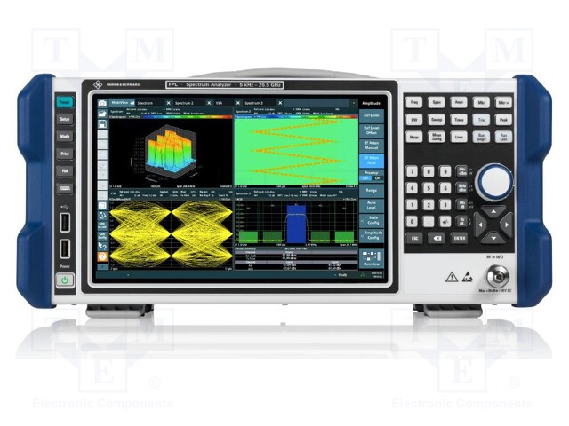 Spectrum analyzer; In.imp: 50Ω; 0.005÷3000MHz; D-Sub,LAN,USB