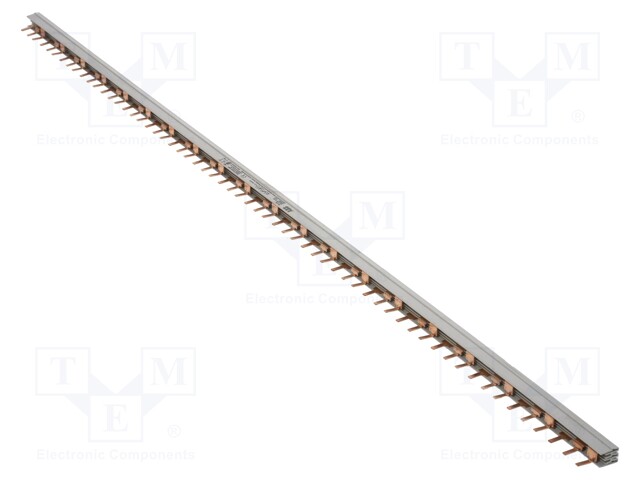 Busbar; 10mm2; Poles: 3; 690VAC; 690VDC; Inom: 63A; No.of mod: 20