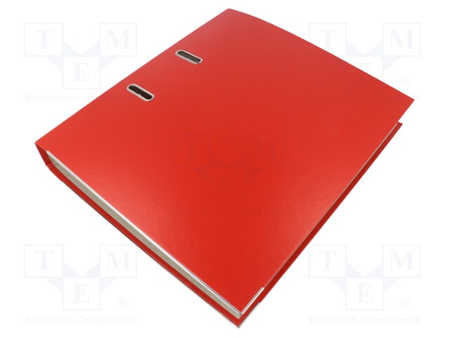 Ring binder; A4; red; W: 50mm