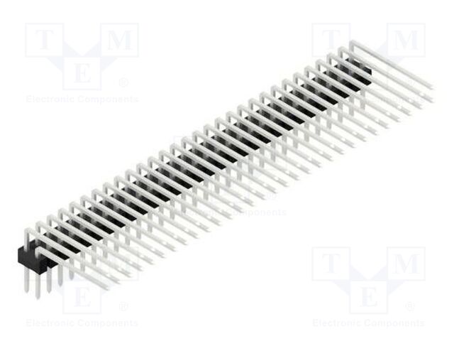 Connector: pin strips; pin header; male; PIN: 60; 2.54mm; THT; 2x30