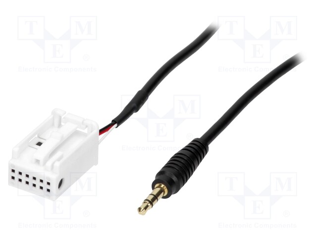 Aux adapter; Jack 3,5mm; Audi; 0.8m