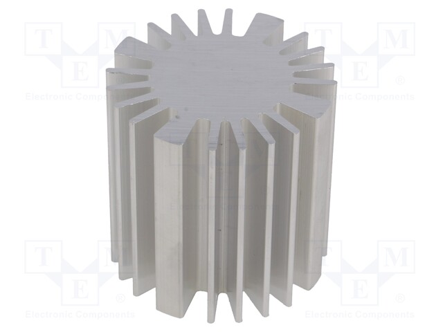 Heatsink; LED; Ø: 50mm; H: 50mm