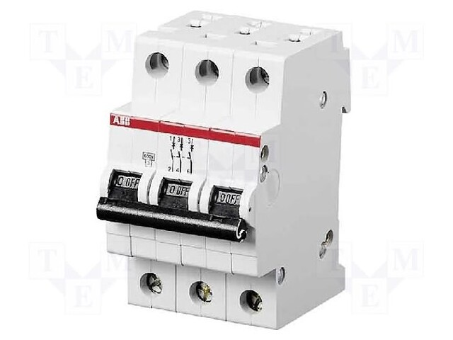Circuit breaker; 400VAC; Inom: 40A; Poles: 3; DIN; Charact: C; 6kA