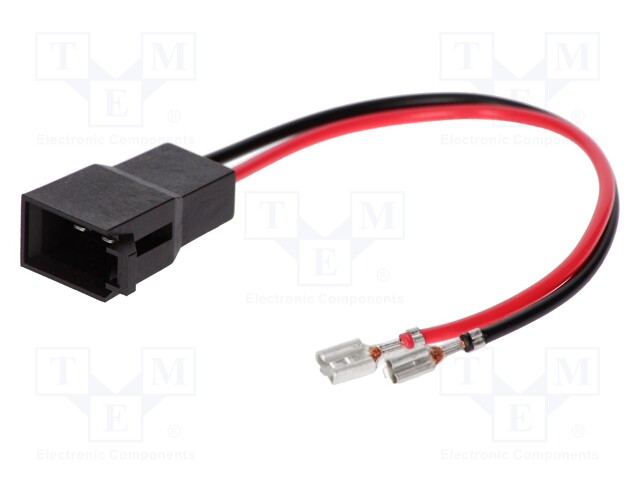 Loudspeaker connector adapter; Opel,Renault,Seat,VW,Vauxhall