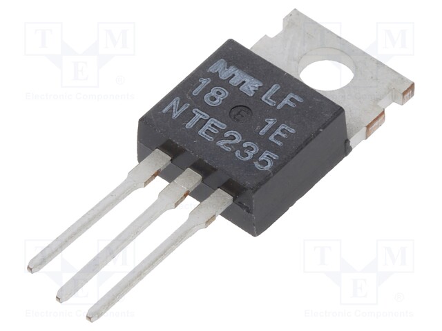 Transistor: NPN; bipolar; RF; 75V; 3A; 10W; TO220; Pout: 4W