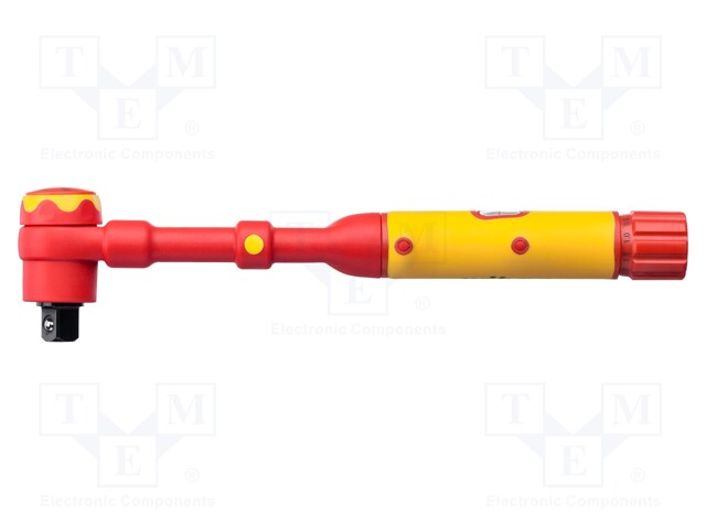 Wrench; dynamometric,insulated; 5÷25Nm; Mounting: 3/8"; 1kV; 290mm