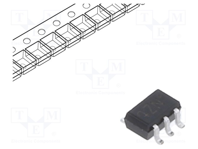 Transistor: N-MOSFET x2; unipolar; 60V; 200mA; Idm: 1.2A; 420mW