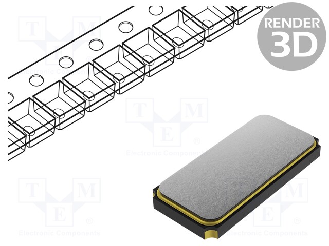 Resonator: quartz; 12MHz; ±30ppm; 18pF; SMD; 3.2x2.5x0.8mm