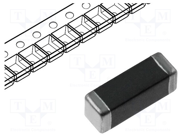Ferrite: bead; Imp.@ 100MHz: 180Ω; Mounting: SMD; 3A; Case: 1806