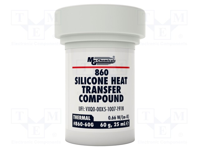 Silicone encapsulating compound; 700mW/mK; 400V/mm; 15TΩm