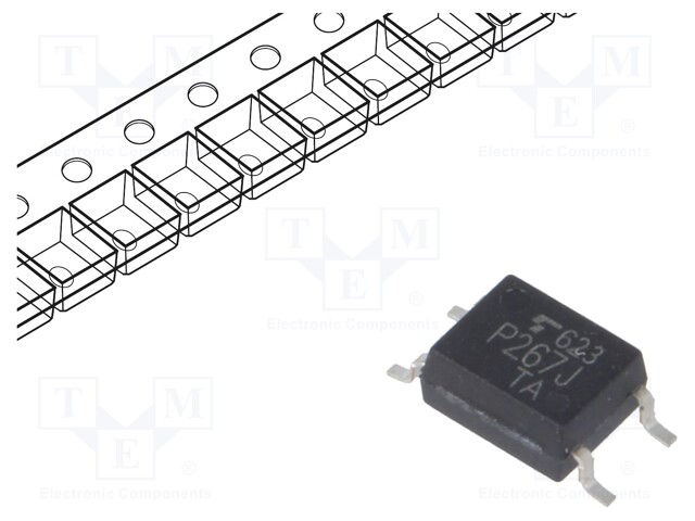 Optotriac; 3.75kV; Uout: 600V; SO6; Channels: 1