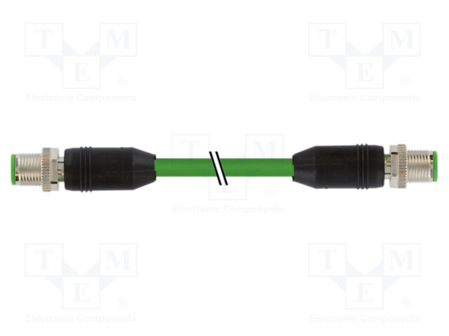 Connection lead; IP67; 60VDC; 4A; 7.5m; Series: 7000; PIN: 4
