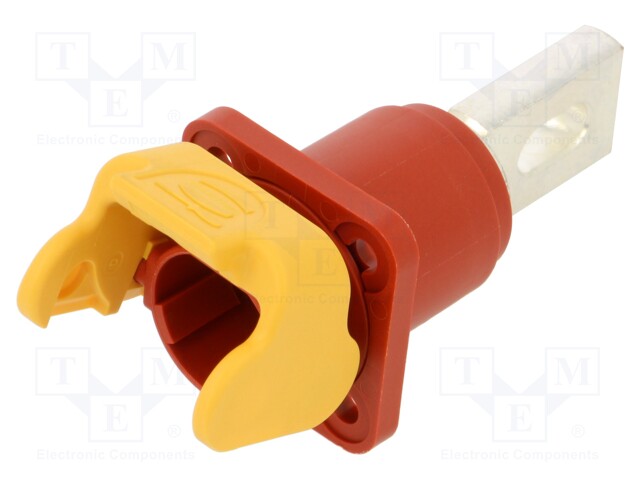 Socket; DC supply; Han® S,Han® S 120; male; PIN: 1; swivel; screw