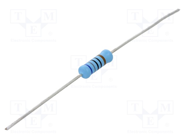 Resistor: metal film; THT; 680Ω; 1W; ±1%; Ø4.2x11.9mm; -55÷155°C