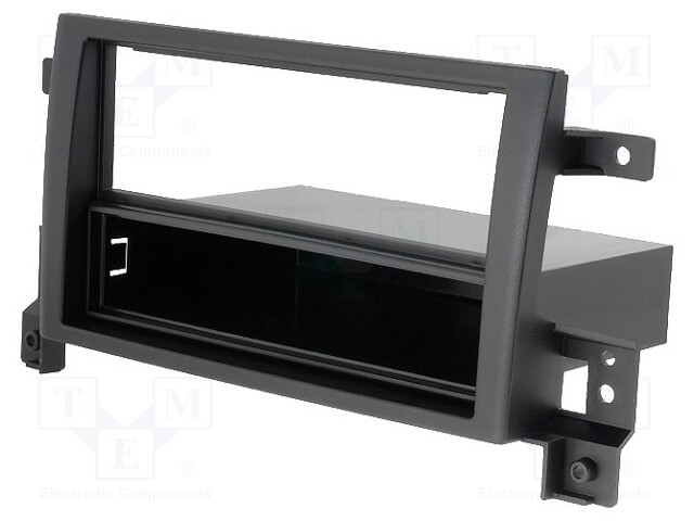 Radio mounting frame; Suzuki; 2 ISO; black